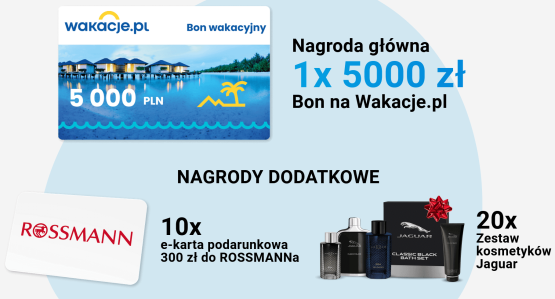 Konkurs "Obudź swoje zmysły z Jaguarem" Rossmann