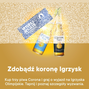 Konkurs "Kibicuj naszym z Corona" Żabka, 18+