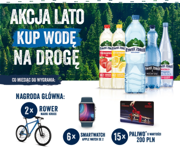 Konkurs "Żywiec Zdrój - kup wodę na drogę"