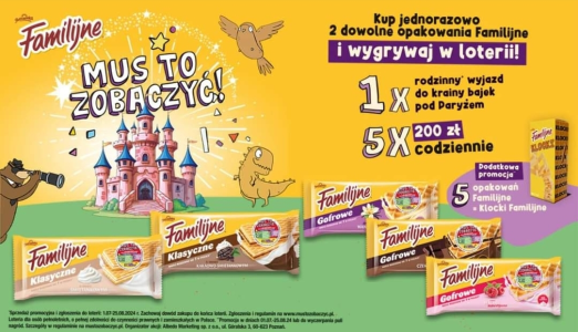 Loteria "Familijne - Mus to zobaczyć"