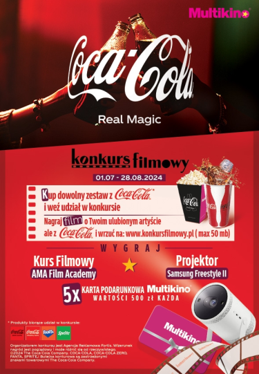 Konkurs filmowy w Multikino - Coca-Cola