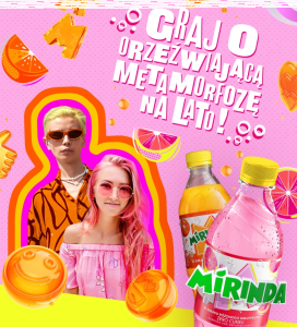 Konkurs "Metamorfoza z Mirindą #MMMETAMORFOZA"