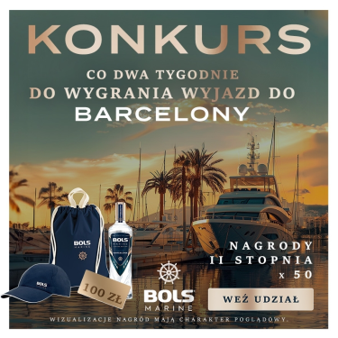 Konkurs "Bols Marine Barcelona" 18+