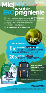 Konkurs "Miejmy w sobie ekopragnienie" Biedronka