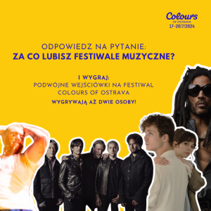 Wygraj bilety na feswtiwal Colours of Ostrava