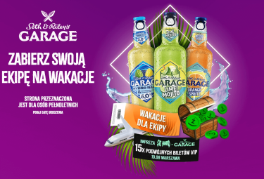 Lipcowy konkurs Garage! Żabka, 18+