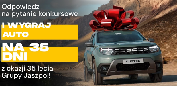 Wygraj nowe auto na 35 dni!