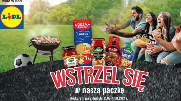 Konkurs "Wstrzel się w naszą paczkę" Lidl