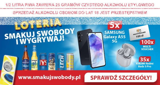 Loteria "Smakuj swobody"