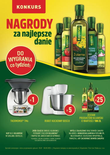 Konkurs "Nagrody za najlepsze danie"