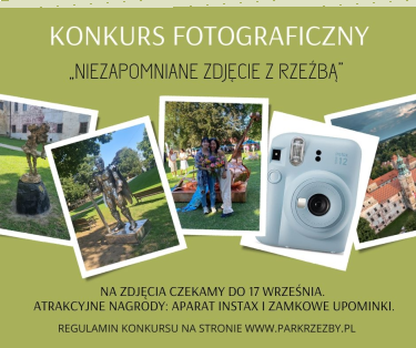 Konkurs "Niezapomniane zdjęcie z rzeźbą" I edycja