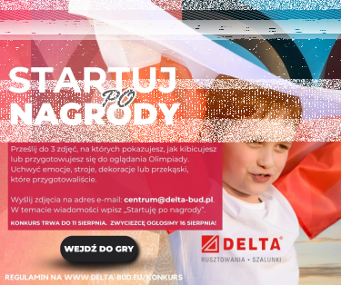 Konkurs "Startuj po nagrody – pokaż mam jak kibicujesz na Olimpiadzie"