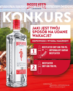Wygraj butelkę Beefeater + hamak! 18+
