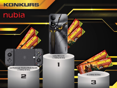 Konkurs gamingowy nubia