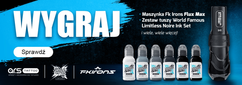 Wygraj bezprzewodową maszynkę do tatuażu Flux Max