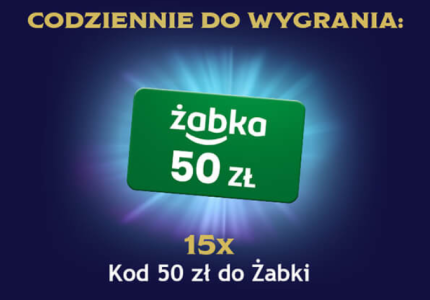 Konkurs "Leć na imprezę CJ" Żabka, 18+