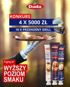 Konkurs "Wyższy poziom smaku" Duda Biedronka
