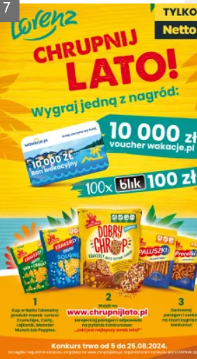 Konkurs "Chrupnij Lato" Netto