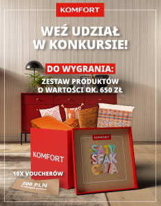 Konkurs "Kolorowe Wnętrze z Komfortem"