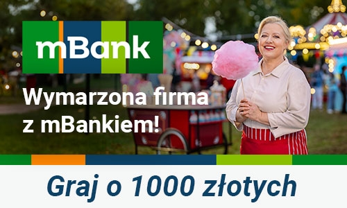 Konkurs "Wymarzona firma z mBankiem" do godz. 9:00