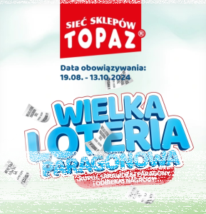 Wielka loteria paragonowa Topaz