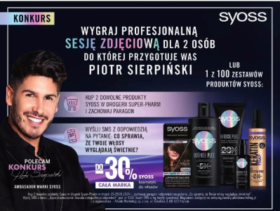 Konkurs "Sesja Piotr Sierpiński" Super-Pharm