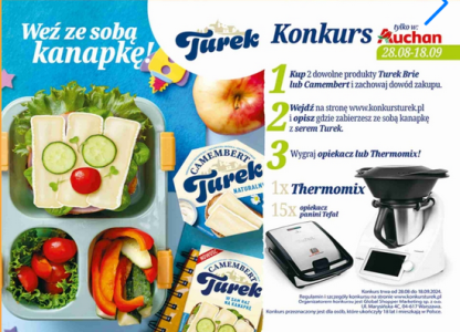 Konkurs "Wez ze sobą kanapkę" Auchan