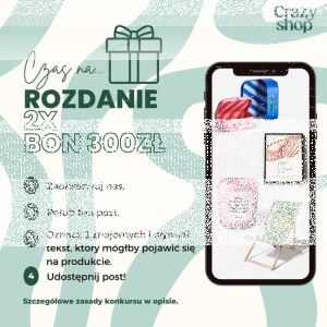 Konkurs "Rozdanie z Crazyshop.pl"