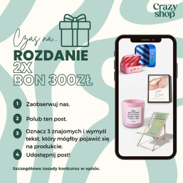 Konkurs "Rozdanie z Crazyshop.pl"