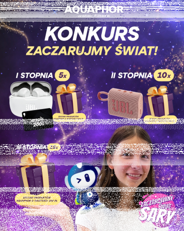 Konkurs "Zaczarujmy świat" Aquaphor