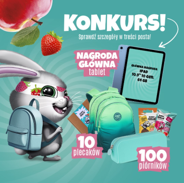 Konkurs "Gotowi do szkoły z Bunny Ninja"