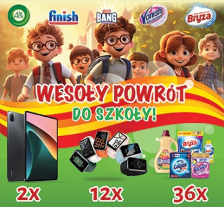 Konkurs "'Wesoły powrót do szkoły" Leclerc