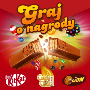 Loteria "Candy Crush Saga - KitKat & Lion"