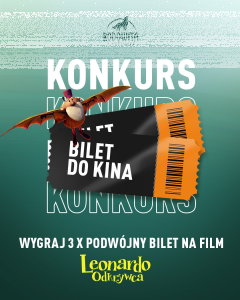Wygraj bilety na film Leonardo Odkrywca do godz. 10:00