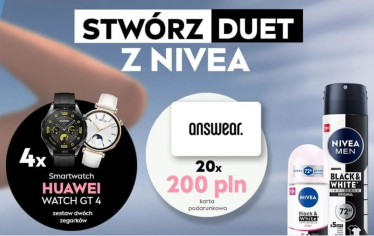 Konkurs "Stwórz idealny duet z NIVEA" Drogeria Jawa