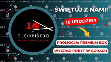 SUSHI BISTRO: Urodzinowy Konkurs Relaksu
