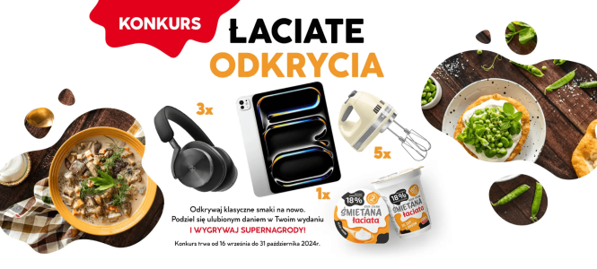 Konkurs Śmietana Łaciata "Łaciate odkrycia"