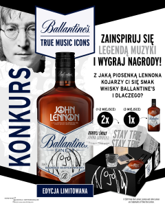 Konkurs "BALLANTINE’S TRUE ICONS" 18+