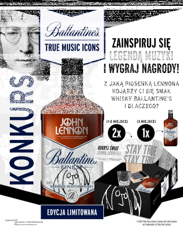 Konkurs "BALLANTINE’S TRUE ICONS" 18+