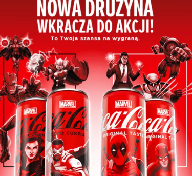 Konkurs z epickimi nagrodami od Coca‑Cola! do godz. 17:00