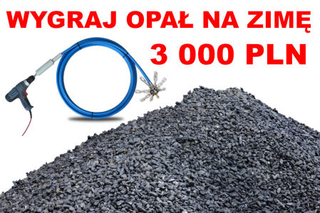 Wygraj opał na zimę za 3000 PLN - wyślij krótki filmik z czyszczenia TURBOSPINEREM