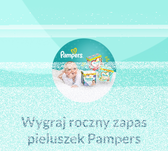 Konkurs "Zarejestruj się i wygraj roczny zapas pieluszek pampers"