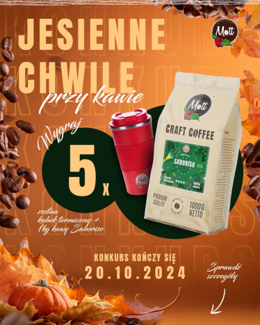 Konkurs "Jesienne chwile przy kawie"