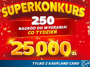 Konkurs "250 sklepów" Kaufland