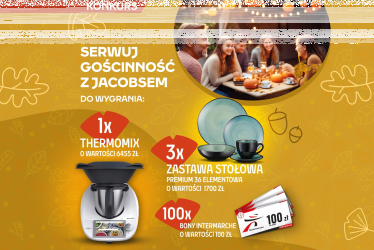 Konkurs "Serwuj gościnność z Jacobsem" Intermarche
