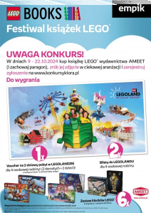 Konkurs "Zabawa z książkami Lego" Empik