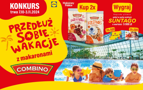 Konkurs "Przedłuż sobie wakacje" Lidl