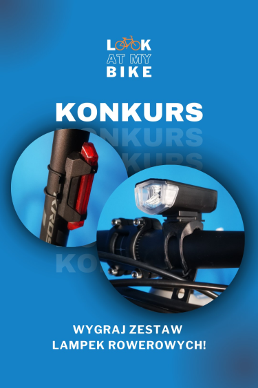 Jesienny konkurs - wygraj zestaw lampek rowerowych