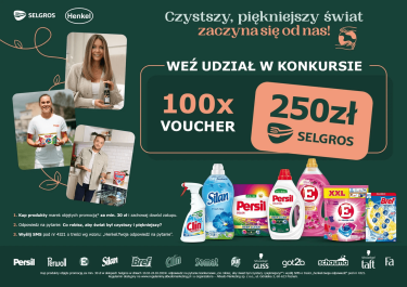 Konkurs "Czystszy, pięknięjszy świat zaczyna się od nas w Selgros"