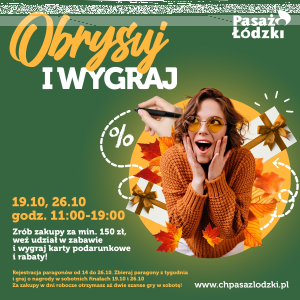 Łódź: Konkurs "Obrysuj i wygraj"